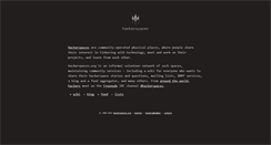 Desktop Screenshot of blog.hackerspaces.org